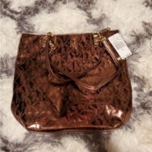 Michael Kors Rose Gold Handbag